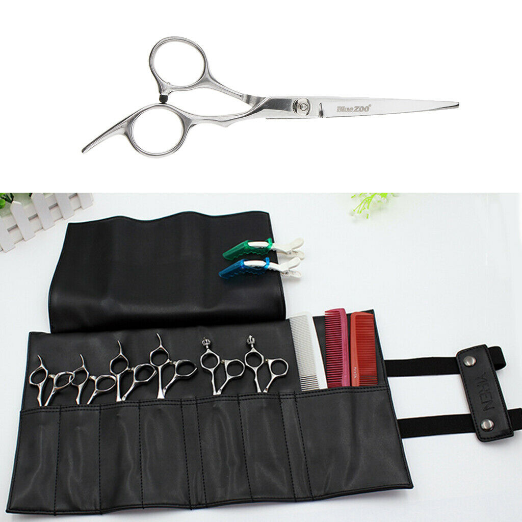 Durable Hair Cutting Scissors Pouch Shears Reelable Bag+Hair Cutting Scissor