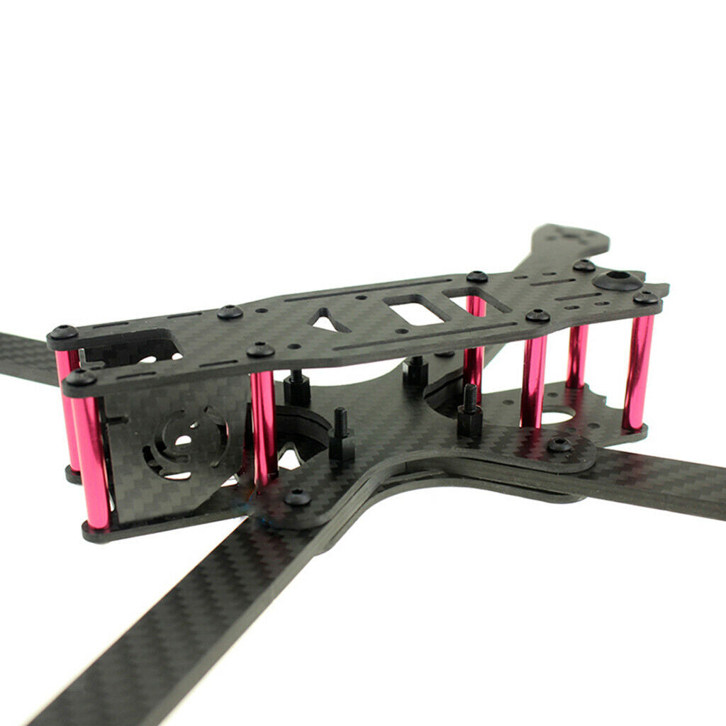 Alloy 360mm Carbon Fiber Body Frame Rack for 8-9inch RC FPV Racing Drone Kit