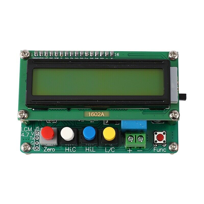 Lc100-A Digital Lcd High Precision Inductance Capacitance L/C Meter Capacitor E1