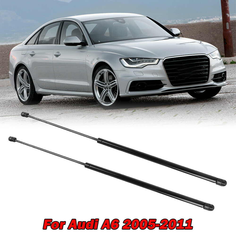 Hood Gas Charged Lift Support Shock Strut Arm Prop For Audi A6 Quattro 2005-2011