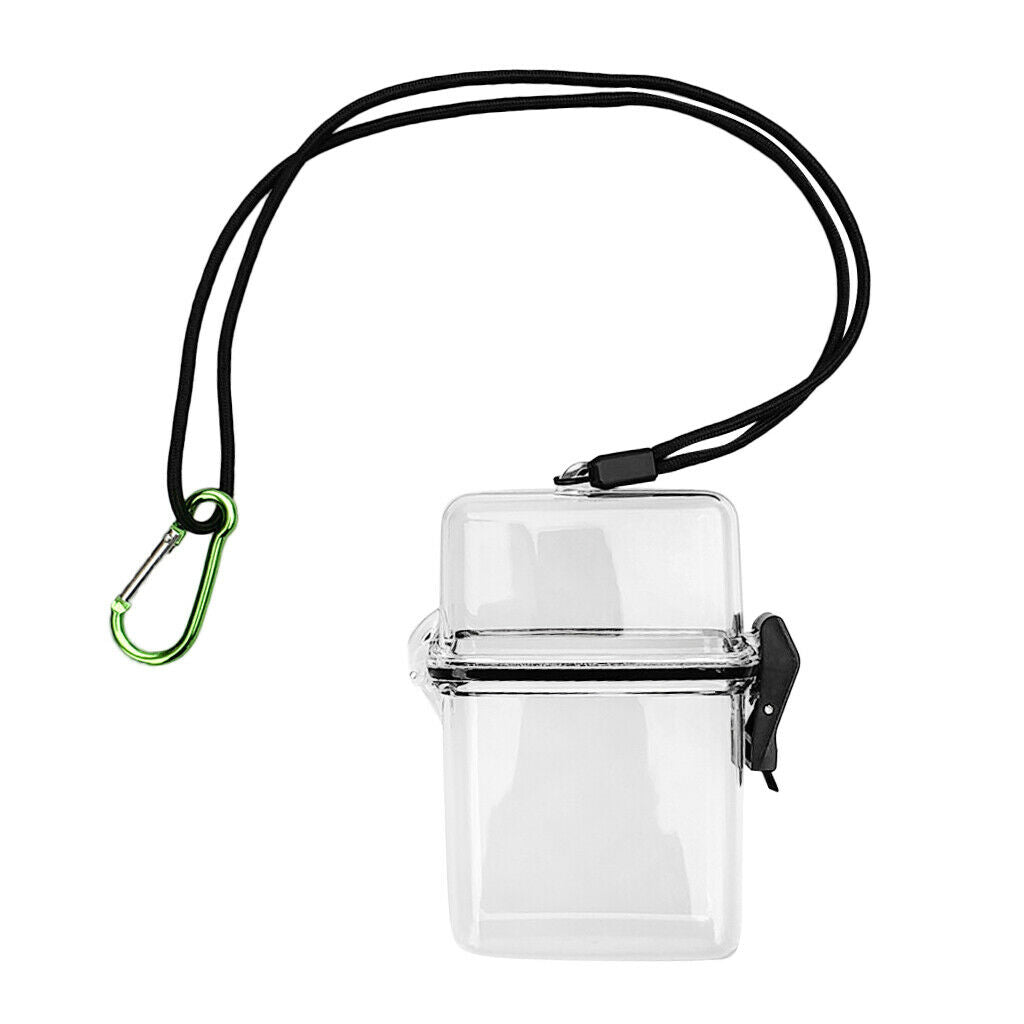 Set of 2 Solid Kayak Waterproof Dry Box Swimming Waterproof Case Container