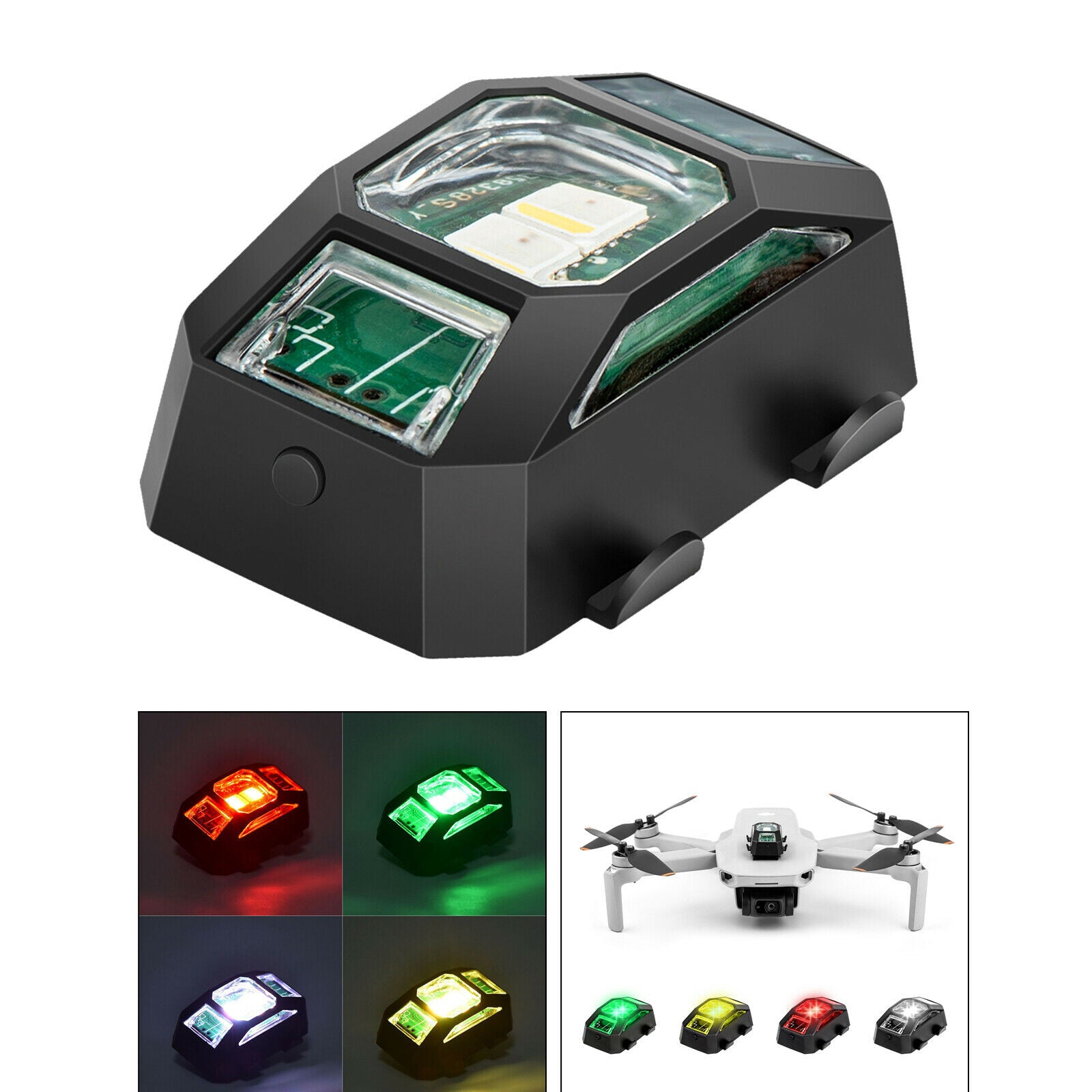LED Strobe Light Night Signal Flash Lights for DJI Mavic 2 Mini Drone Parts