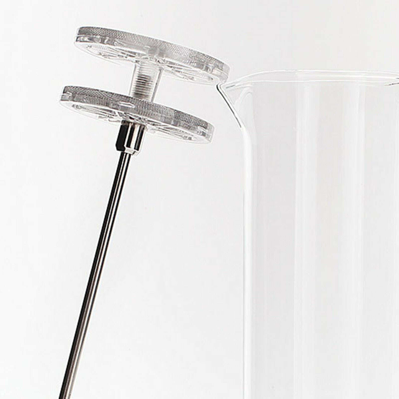 Stainless Steel Milk Creamer Manual Milk Frother Cappuccino Kitchen Tools