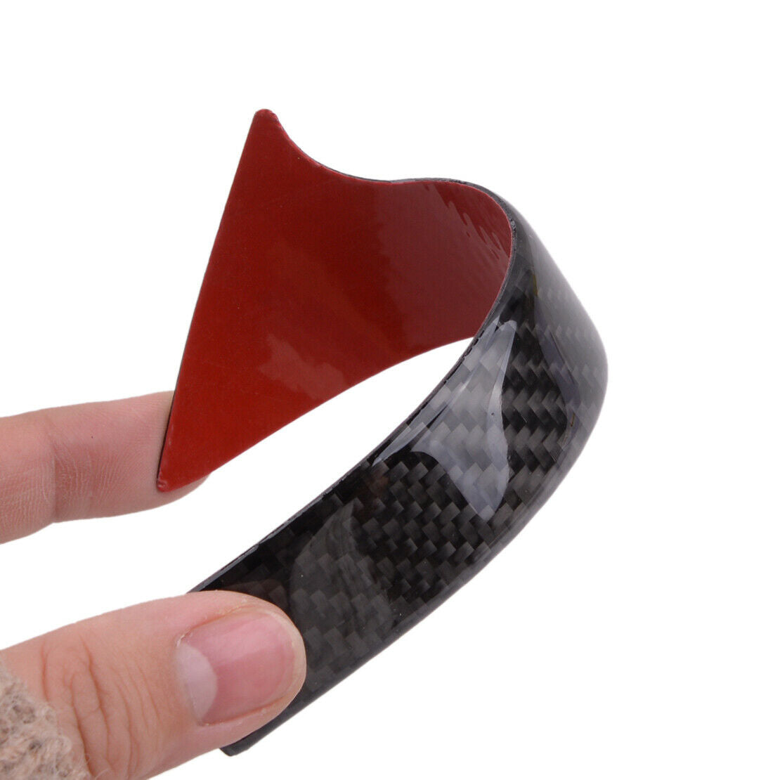 Fit For Chevrolet Corvette C7 Carbon Fiber Center Console Handle Cover Trim B1