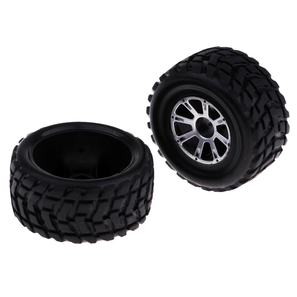 4pcs Tires & Rims for WLtoys A949 A959 A969 K929 RC Buggy Replacement