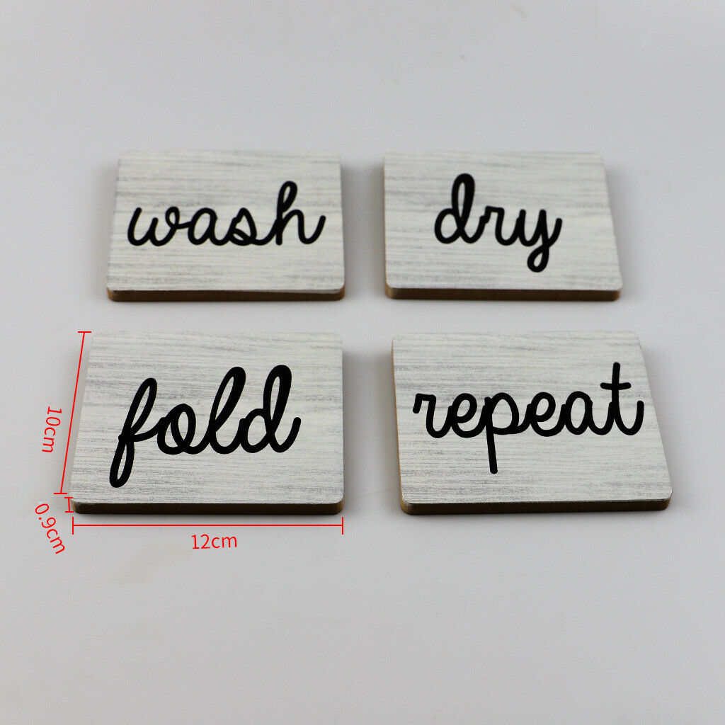 Laundry Sign Rustic Farmhouse for Home Sign Wall Art Decors for