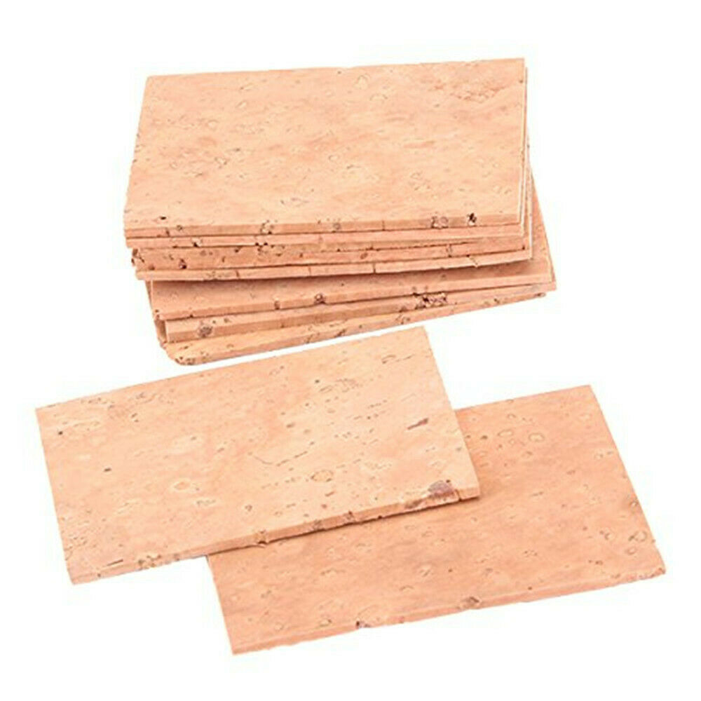 10Pcs Saxophone Sax Neck Joint Cork Sheet Instrument Replace Universal Accessory