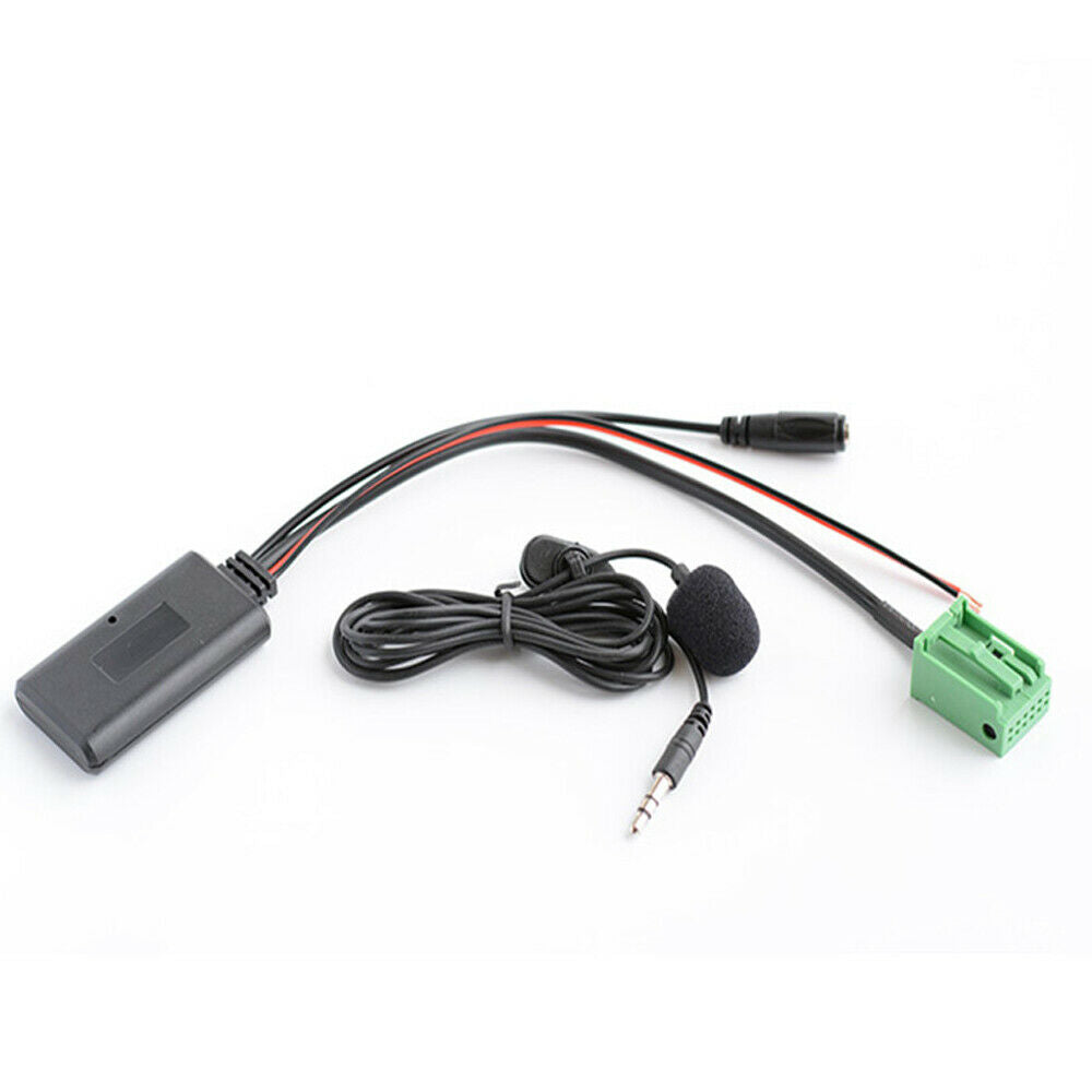Car Aux Music Cable Adapter w/ MIC For Mercedes CLC SLK SL 2008 Comand NTG 2.5