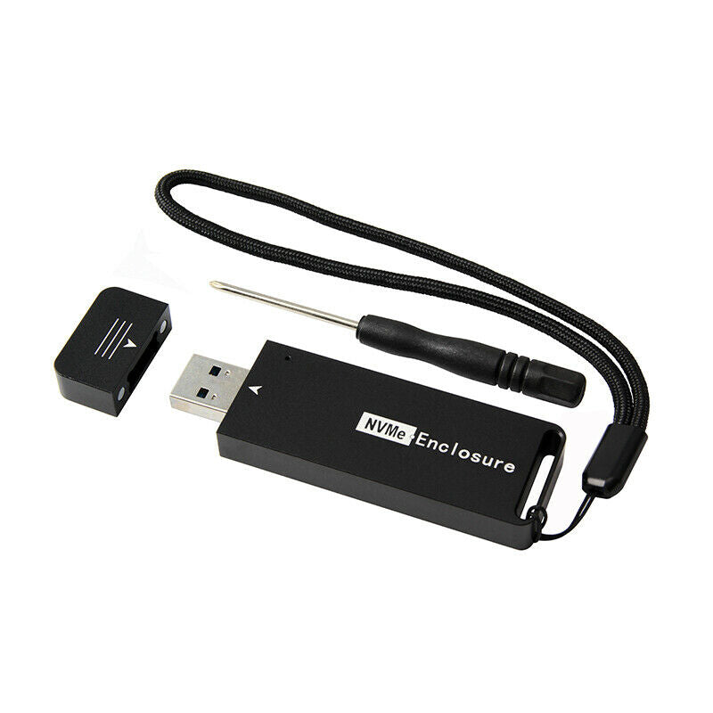 USB 3.0 USB 3.1 To 2230 2242 M Key NGFF M.2 NVME PCIE SSD Enclosure