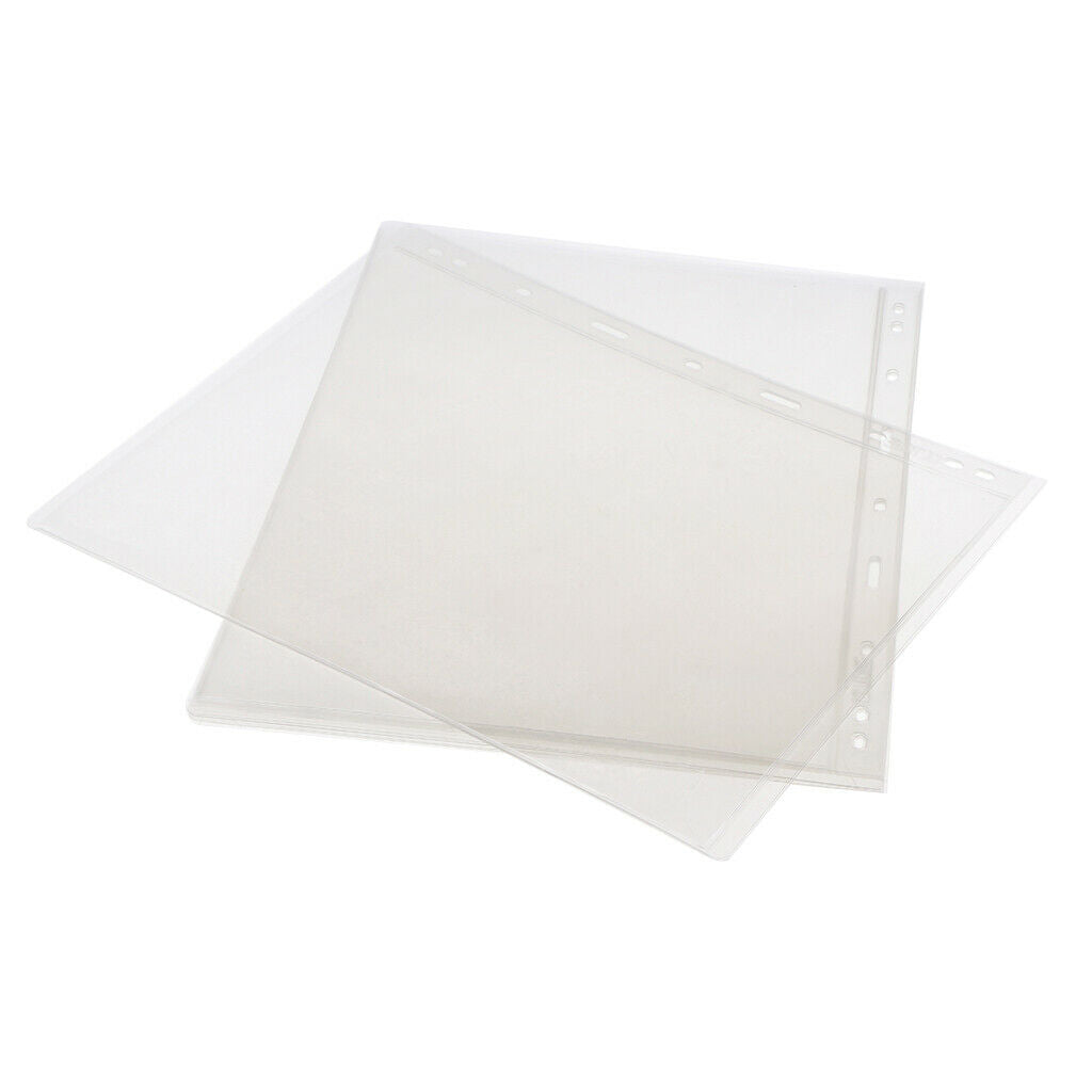 Banknotes Money PVC Page Of Paper Money Coin Album Loose-leaf Inners 1 Line