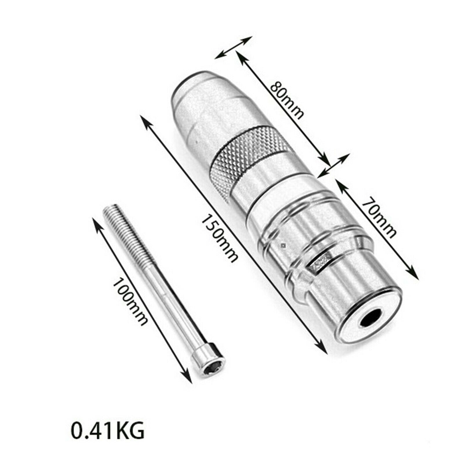 Motorcycles Exhaust Slider Crash Protector for for Suzuki GW250 Black