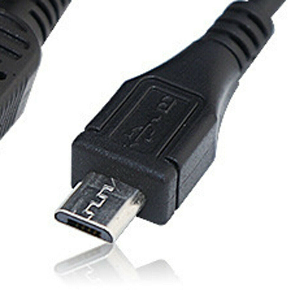 10pcs Micro USB Male Plug 2 wires Power Pigtail 1M/3.3ft 22AWG 3A Cable Cord DIY