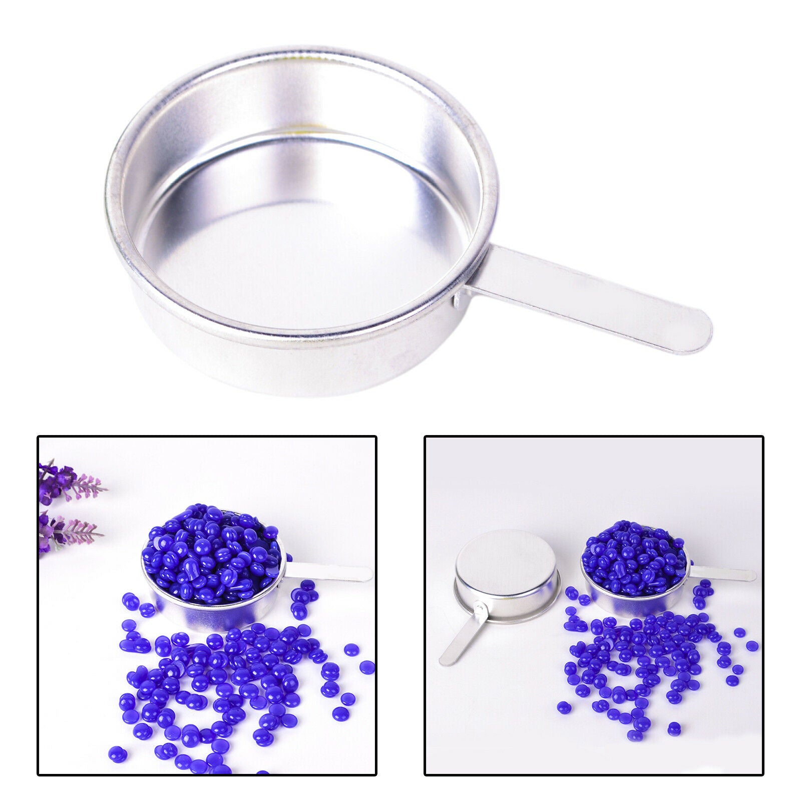 Depilatory Aluminum   Wax Pot Heater Wax Bead Melting Pot for Salon