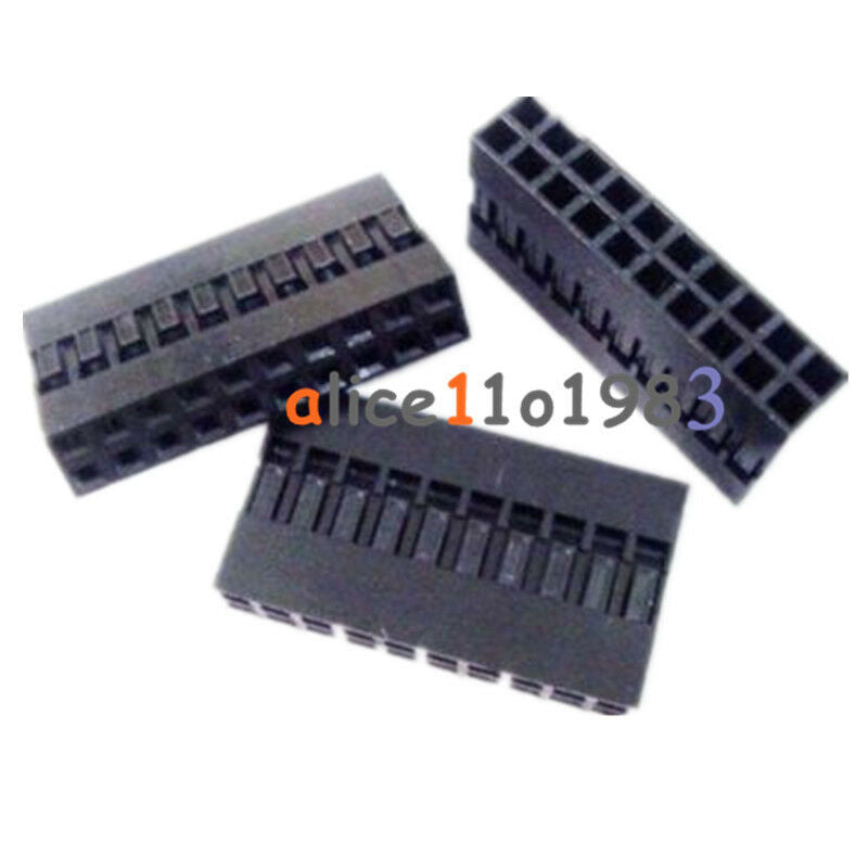 20PCS Dupont Connector Housing Female Connector 2.54mm 2,54mm 2x10Pin