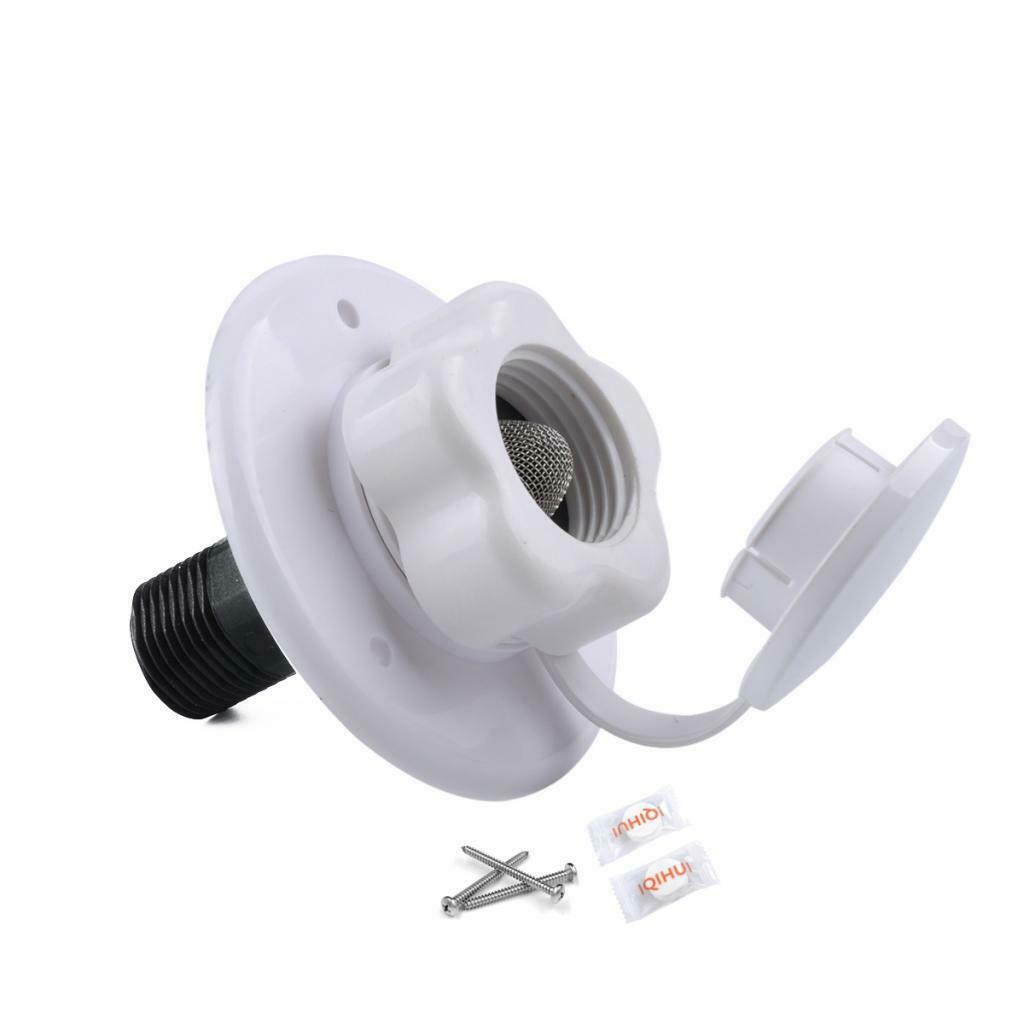 19mm Round Gravity Water Filler Hatch Lockable Car Assemblies UV stabilized