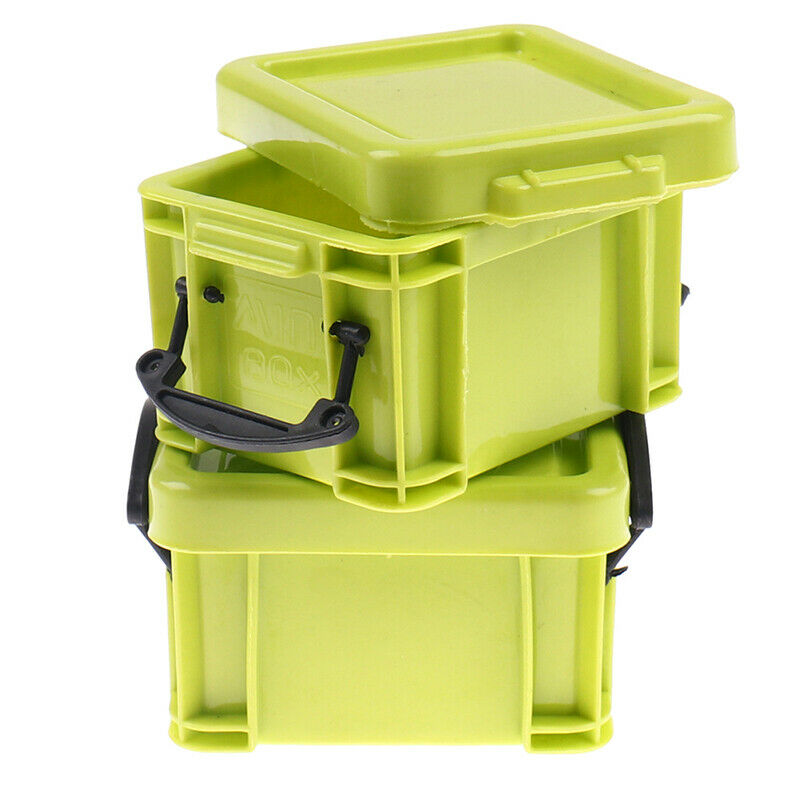 1PCS Plastic Scale Storage Box Tool for 1:10 RC Rock Crawler TRX4 SCX10 D.l8