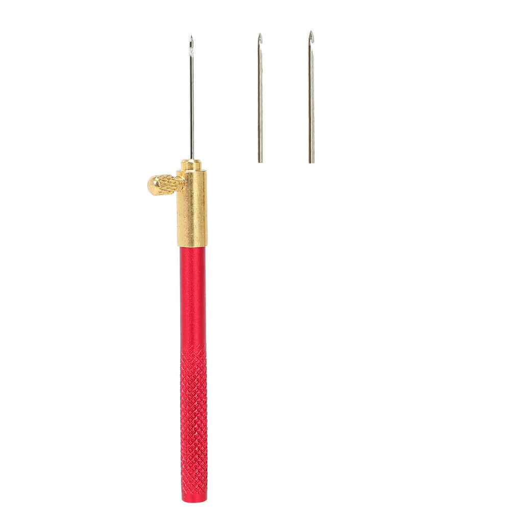 French Paris Embroidery Crochet Hook with 3 Needles For Beading Art Crafts