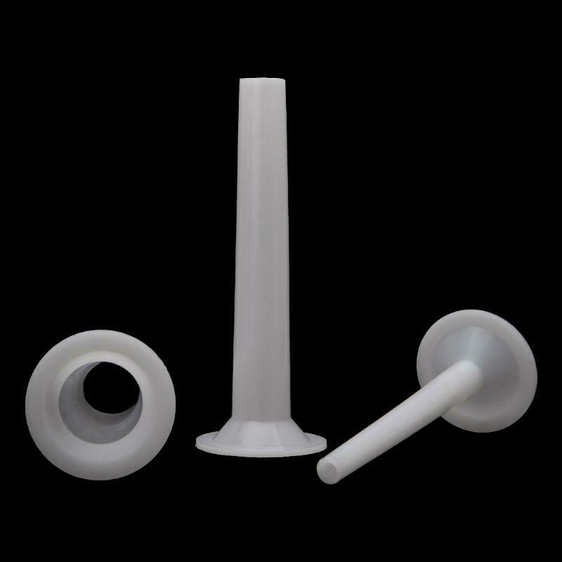 3 Sizes Sausage Making Funnel Filler Stuffer Filling Tubes DIY Meat Maker Manual