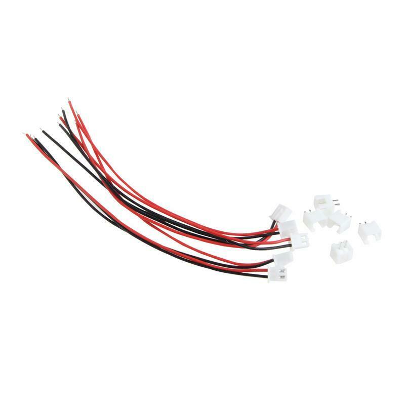 50 Sets JST XH 2.5 2 Pin Battery Connector Plug Female Male With 150MM Wire