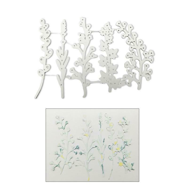 Grass Leaves Cutting Die Stencil for DIY Scrapbooking Paper Photo Album Frames