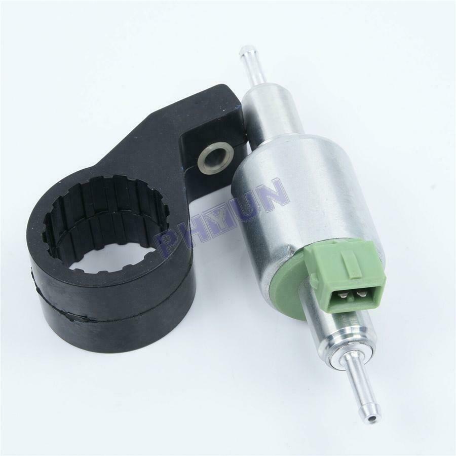 12V Car Oil Fuel Air Parking Heater Pump w/ Holder For 1~5KW Webasto Eberspacher