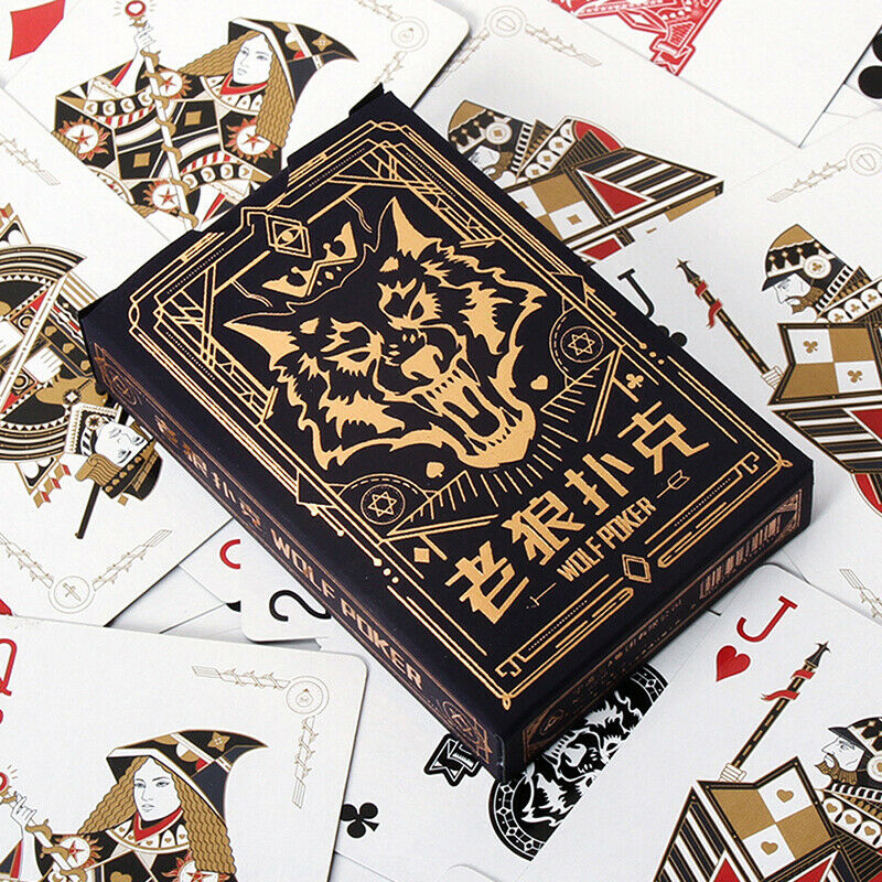 54pcs/set Paper Werewolves Poker Card Deck Family Party Board Game Playin.l8
