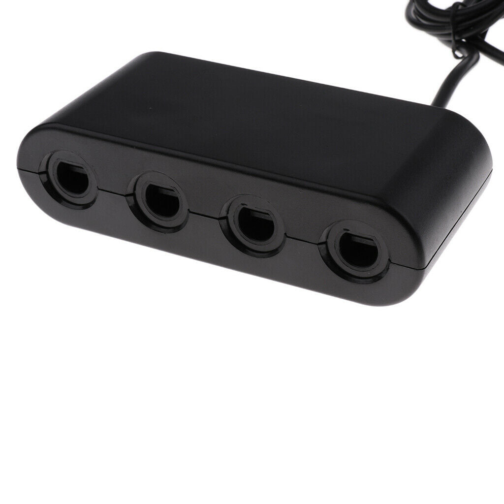 4 Ports for  USB Controller Adapter Converter for  Wii U & PC Super Smash