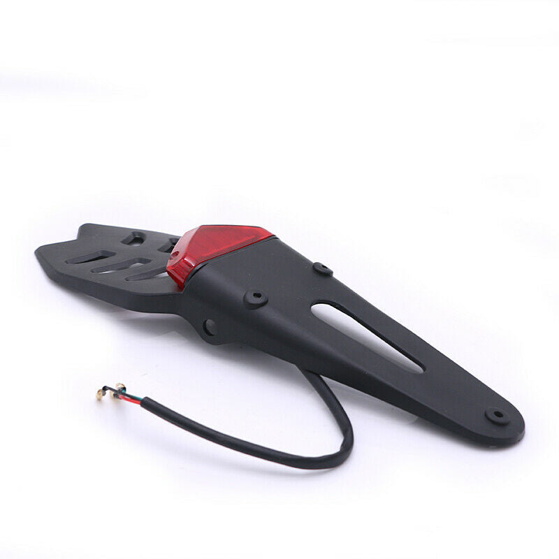 Off-road Dirt Bike Running Universal Red LED Rear Fender Brake Tail Light Lamp