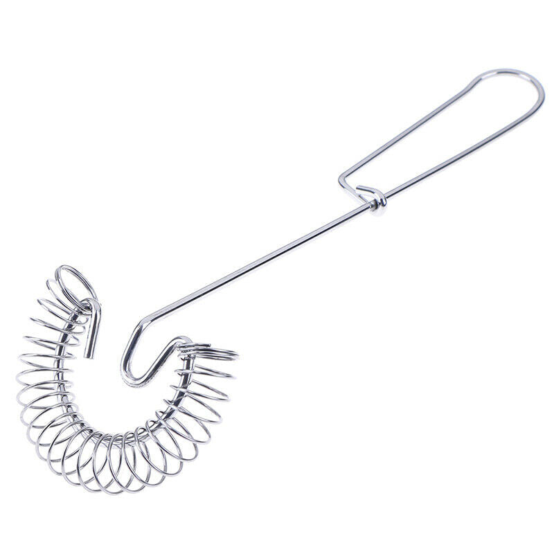 1PC Spring Egg Stirrer Beater Baking Pastry Tools Coil Whisk Milk Whi EBj.l8