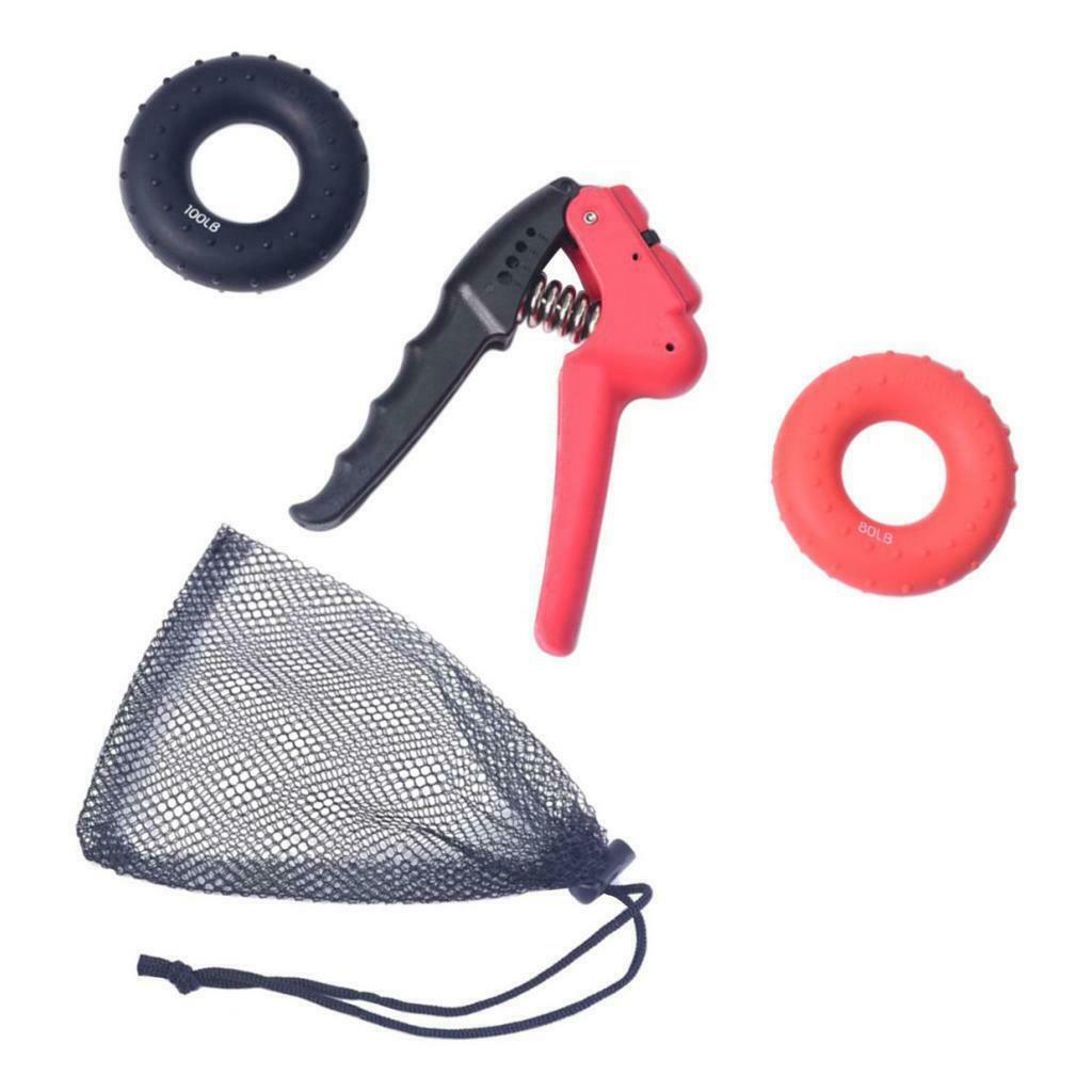 Hand Gripper Exerciser Finger Wrist Strengthener Strength Squeeze Trainer