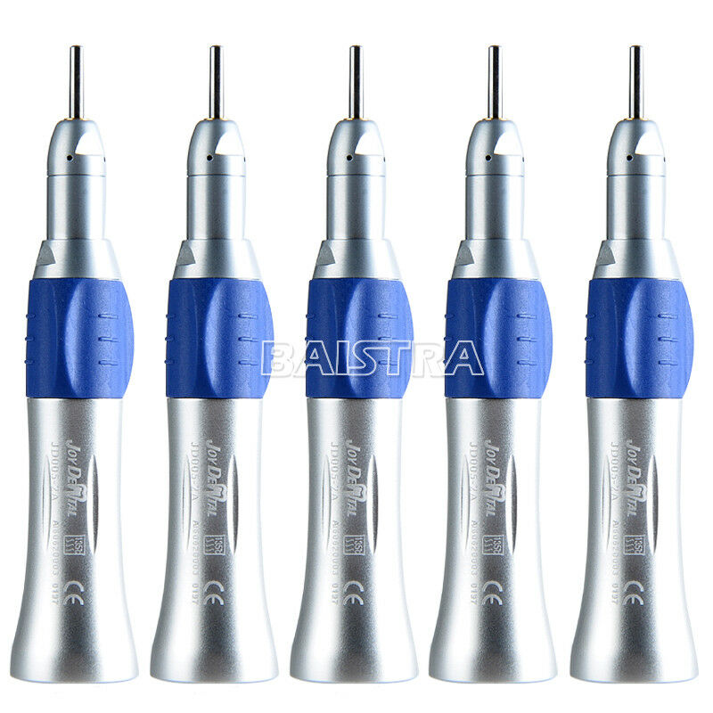5 X NSK Style Dental Slow Low Speed Handpiece Straight Nose Cone F E-type Motor