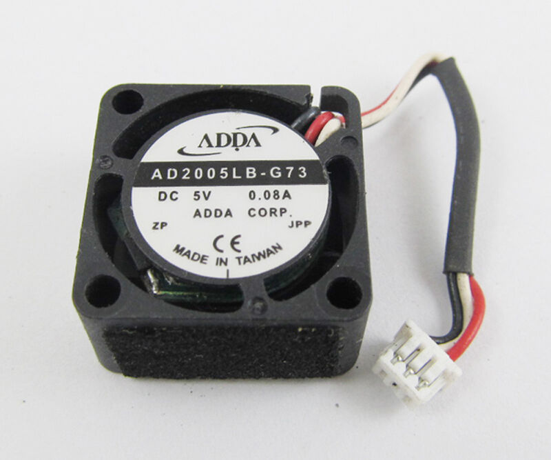 1pc ADDA Dual Ball Bearing MINI DC fan AD2005LB-G73 5V 0.08A 20x20x10mm 2010