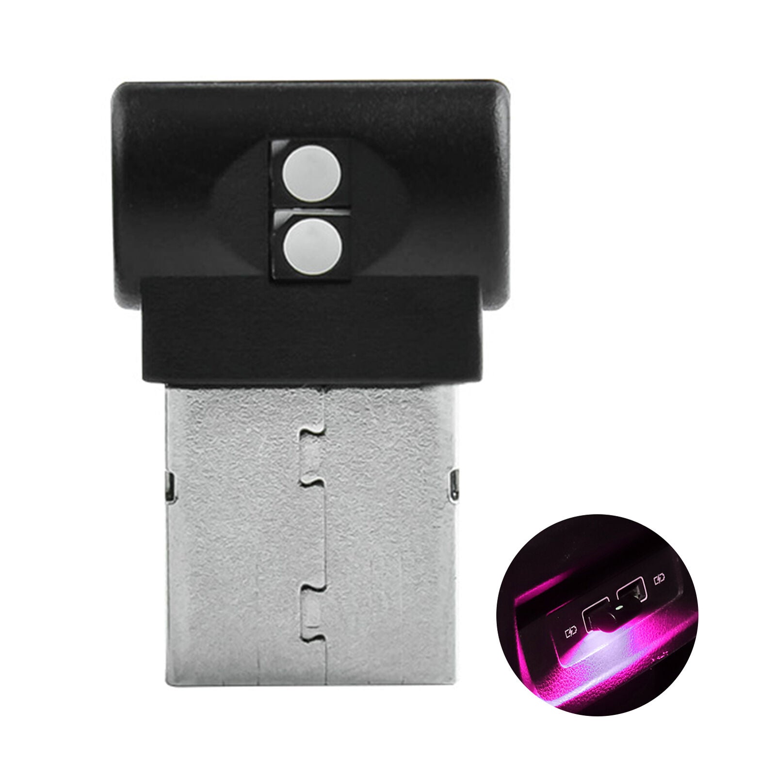 Pink Blue Red White Multicolor Change Color USB Ambient Lamp Fine Workmanship So