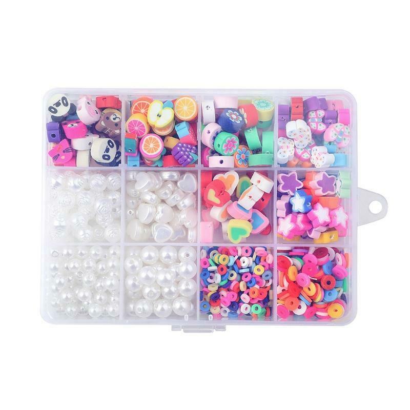 Bracelet Bead DIY Making for Bracelets Necklace Bead 12 Grids Different Shapes