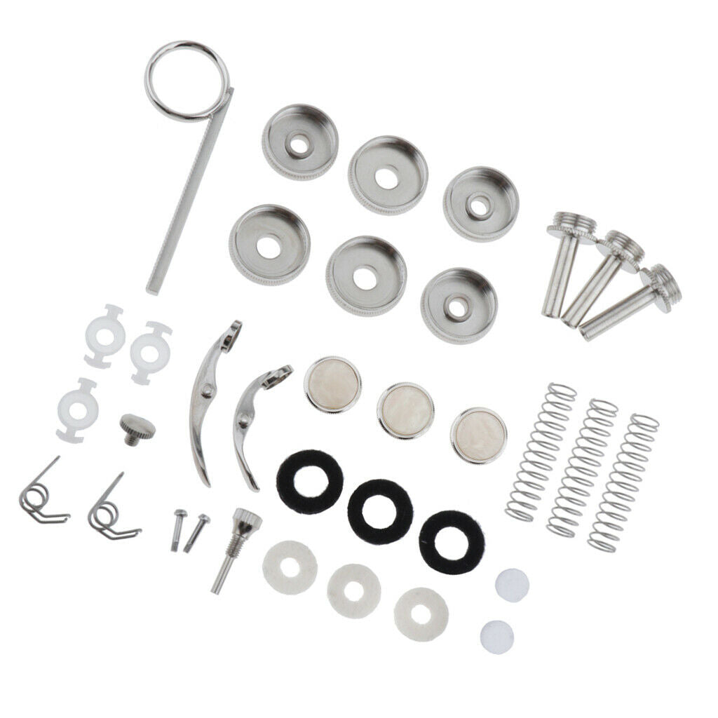 Trumpet Maintenance Repairing Parts Tools Musical Instrument Kit Combo Set