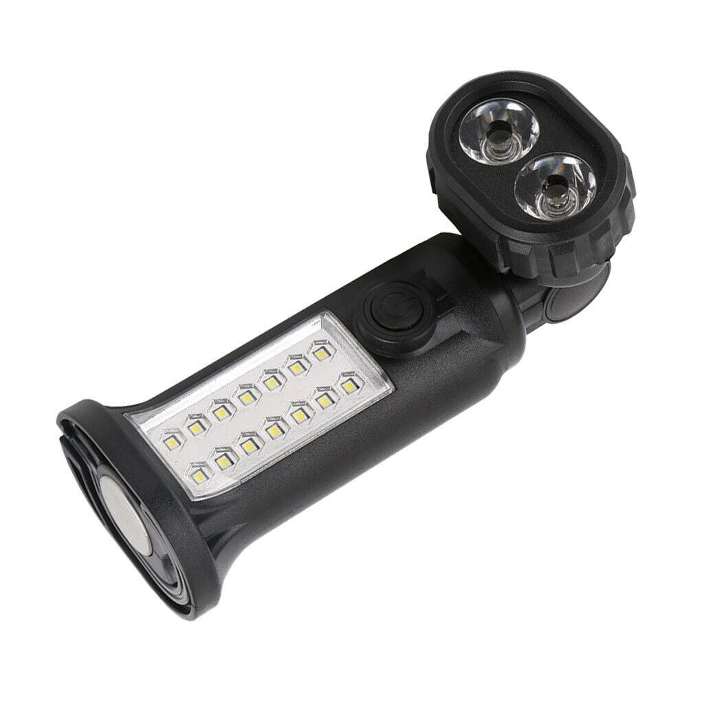 Magnetic LED Work Light Hanging Hook Flashlight Outdoor Car Inspection Lamp