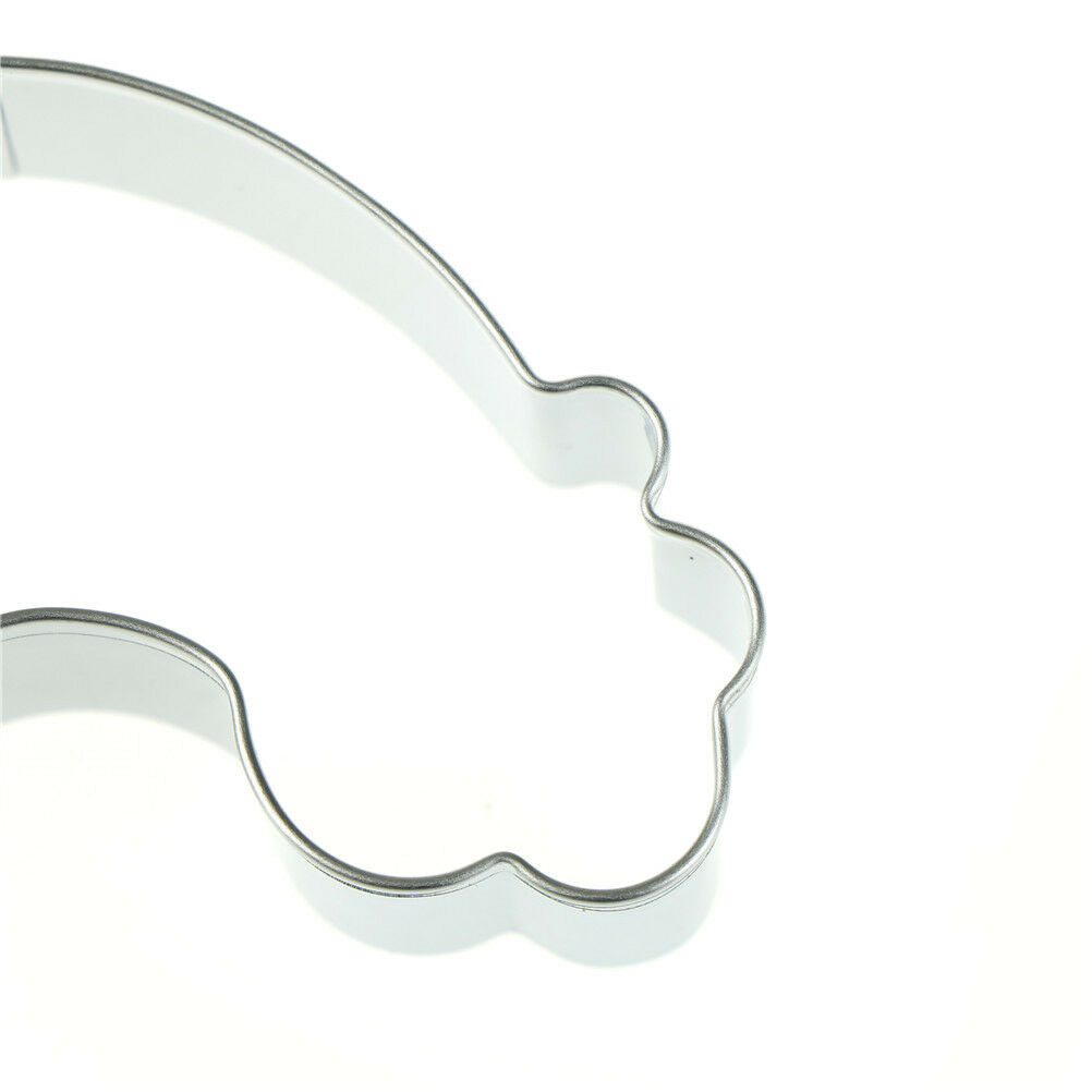 Rainbow Shape Cookie Cutter Stainless Steel Fondant Mold Cake Decorating T.l8
