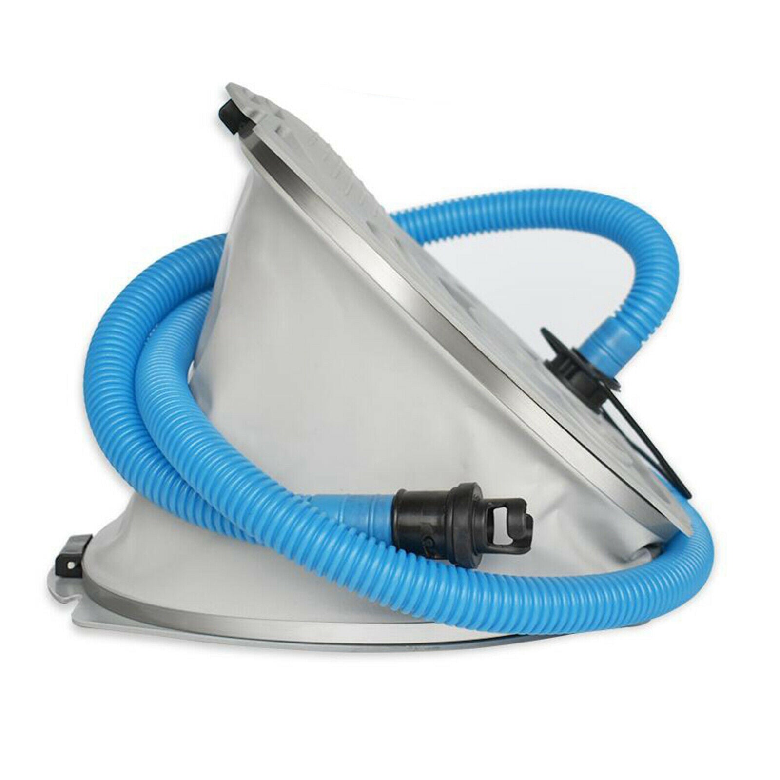 Portable High Pressure Foot Pump Adapter Inflator for Inflatable Boat Canoes