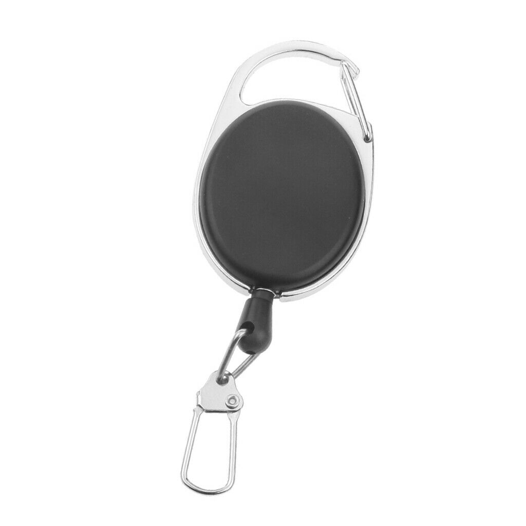 Retractable Anti-Lost Recoil Key Holder Organizer Pull Reel Keychain with Belt