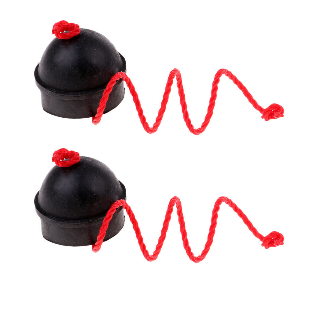 2Pcs Rubber Chalk Holder for Billiard Pool Snooker Accessory Cue Stick Club