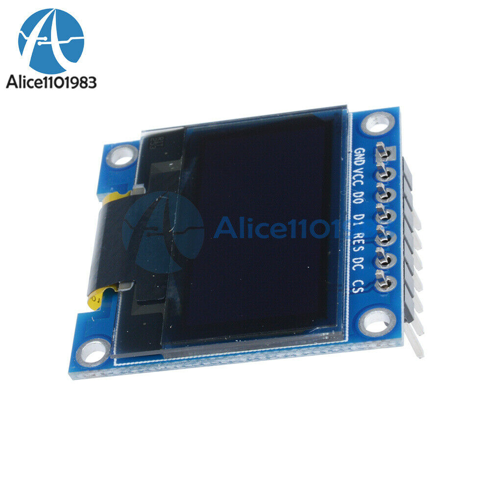 5PCS White 3-5V 0.96" SPI Serial 128X64 OLED LCD LED Display Module for Arduino