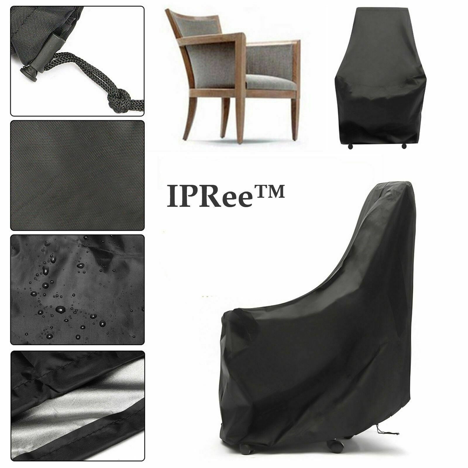 IPRee 89x89x89cm Waterproof Outdoor Wicker Chair Rain Cover Dust UV Protector