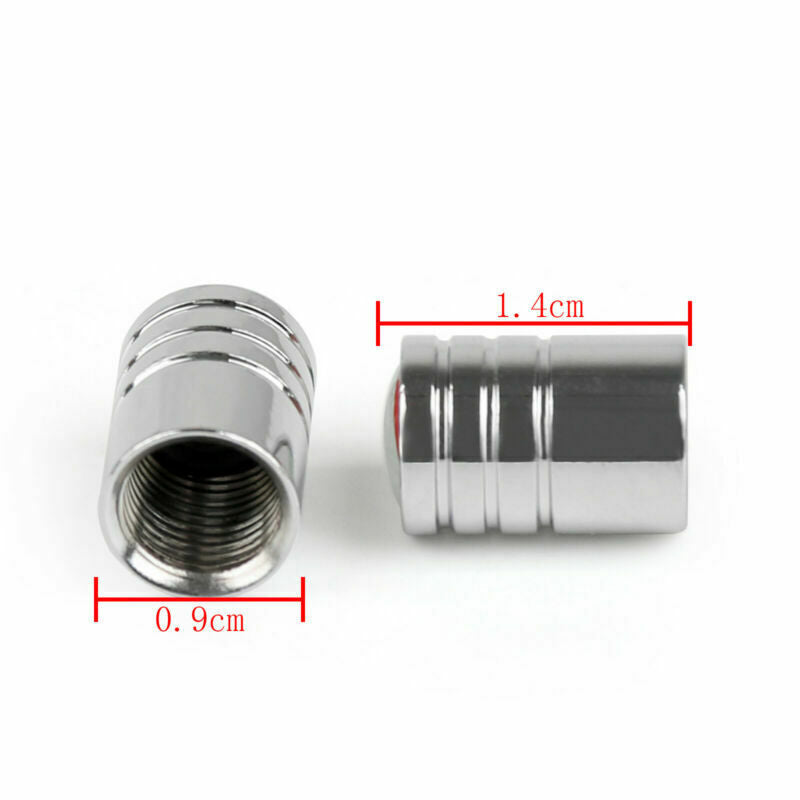 Universal SIL Car Auto Wheel Tire Valve Stem Caps Italy Italian Flag Extended