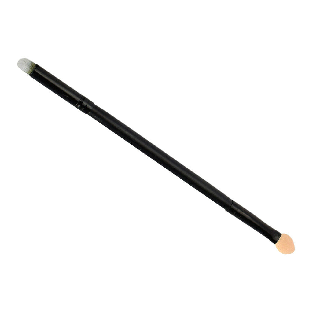 1x Double Ended Make Up Eye Shadow Sponge Brush Eyeliner Stick Applicator