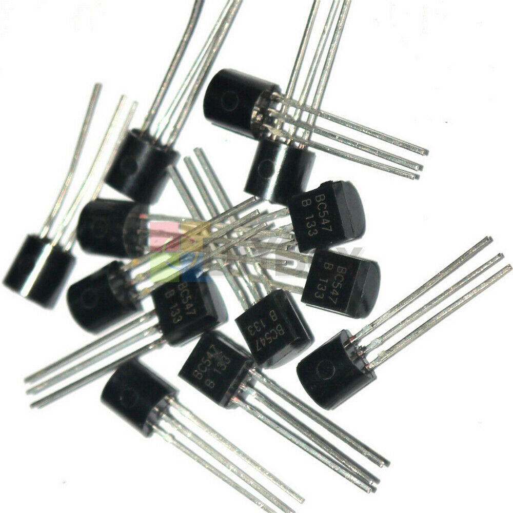 100Pcs BC547B BC547 TO-92 NPN 45V 0.1A Transistor