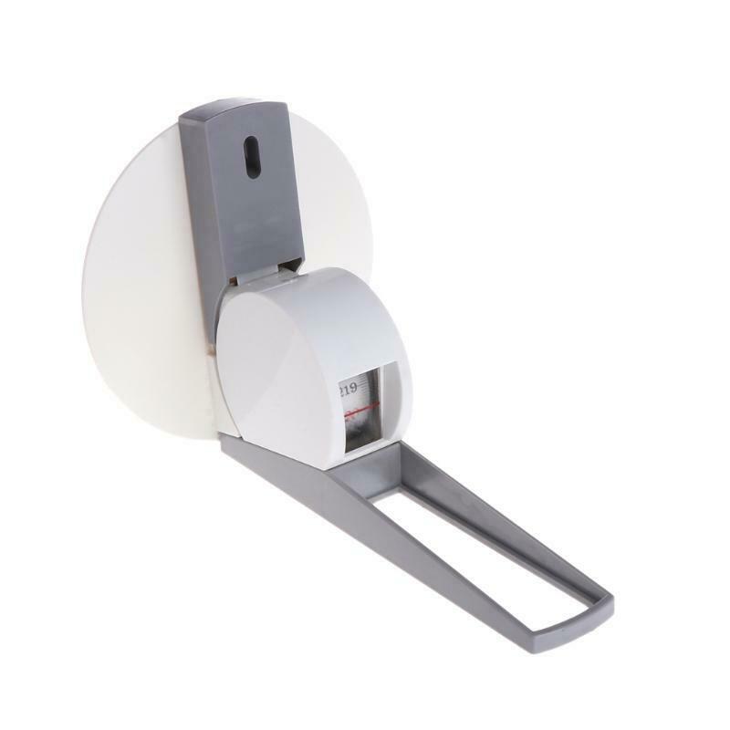 220cm Stadiometer Wall Mounted Height Meter Growth Ruler with Wall Plate