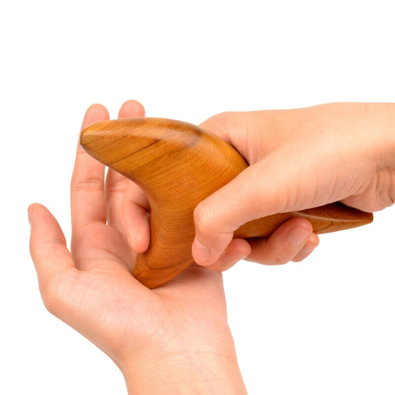 Trigeminal Body Massager Neck Shiatsu Reflexology Wooden for Blood Circul.l8