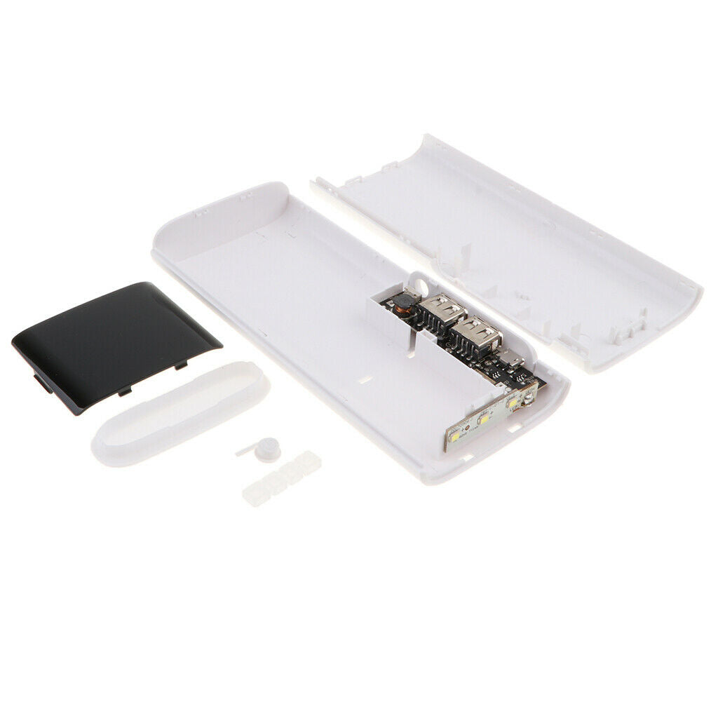 Portable Battery Power Bank Shell Case 5x18650 DIY Dual USB