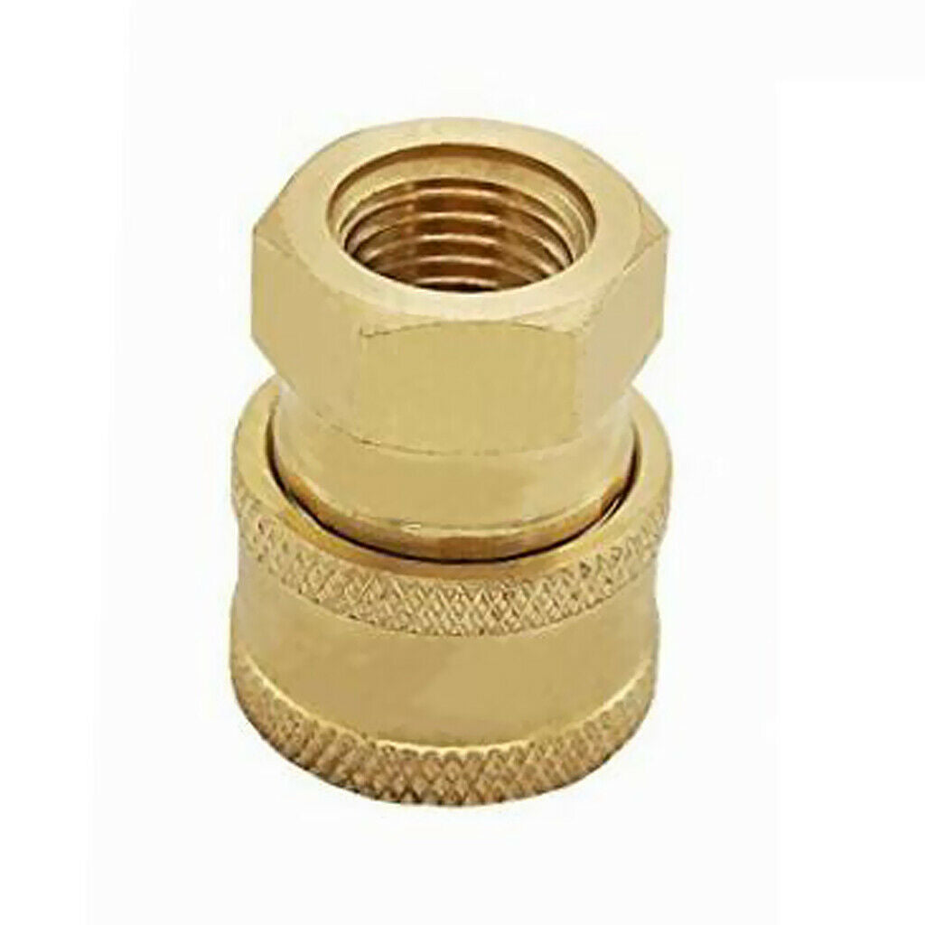 1x Brass Pressure Washer Quick Connect 15mm to 3/8 Female Coupler Adapter