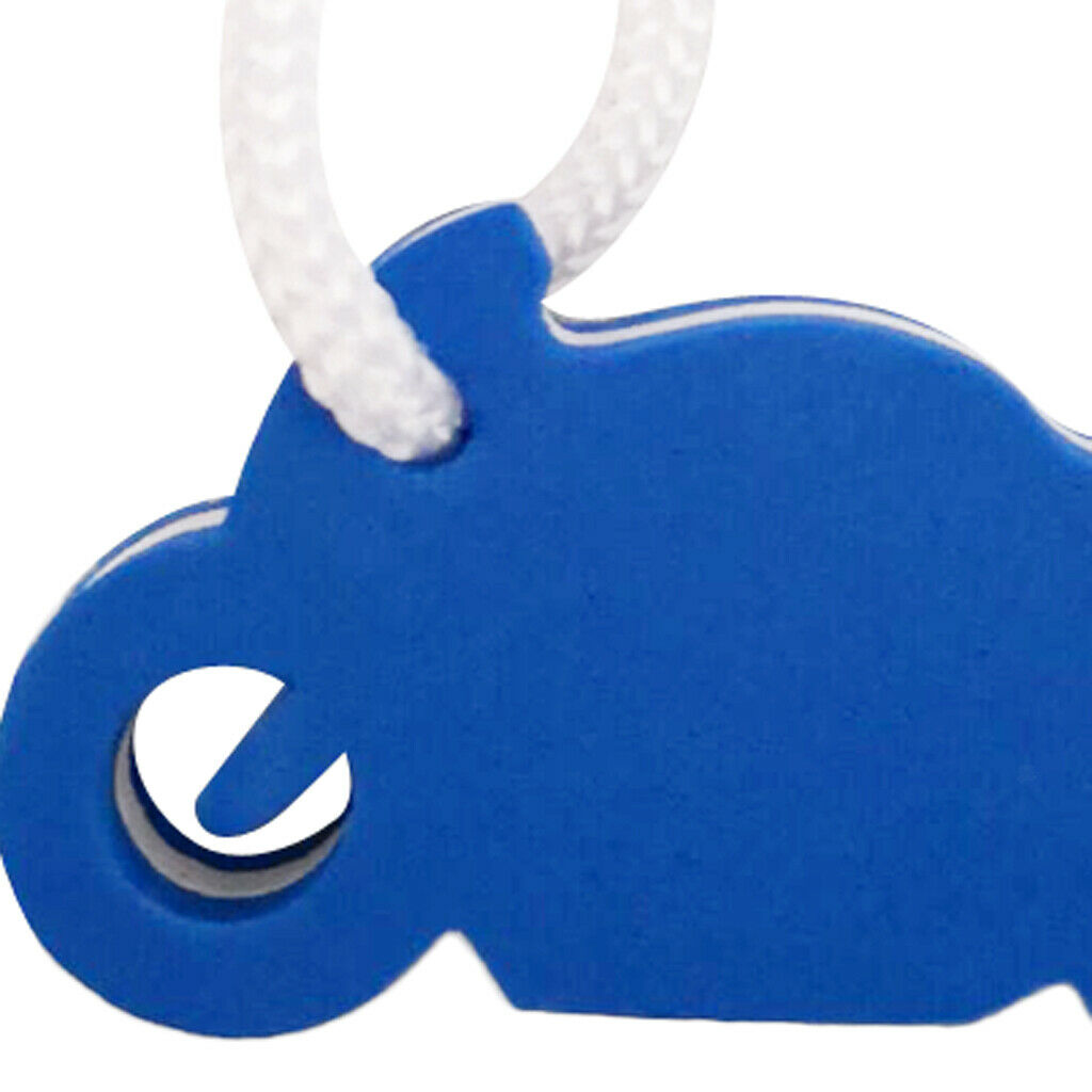 2 Colors Ocean Buoyant Key Ring Floating Diving Motorcycle Keyring Keychains